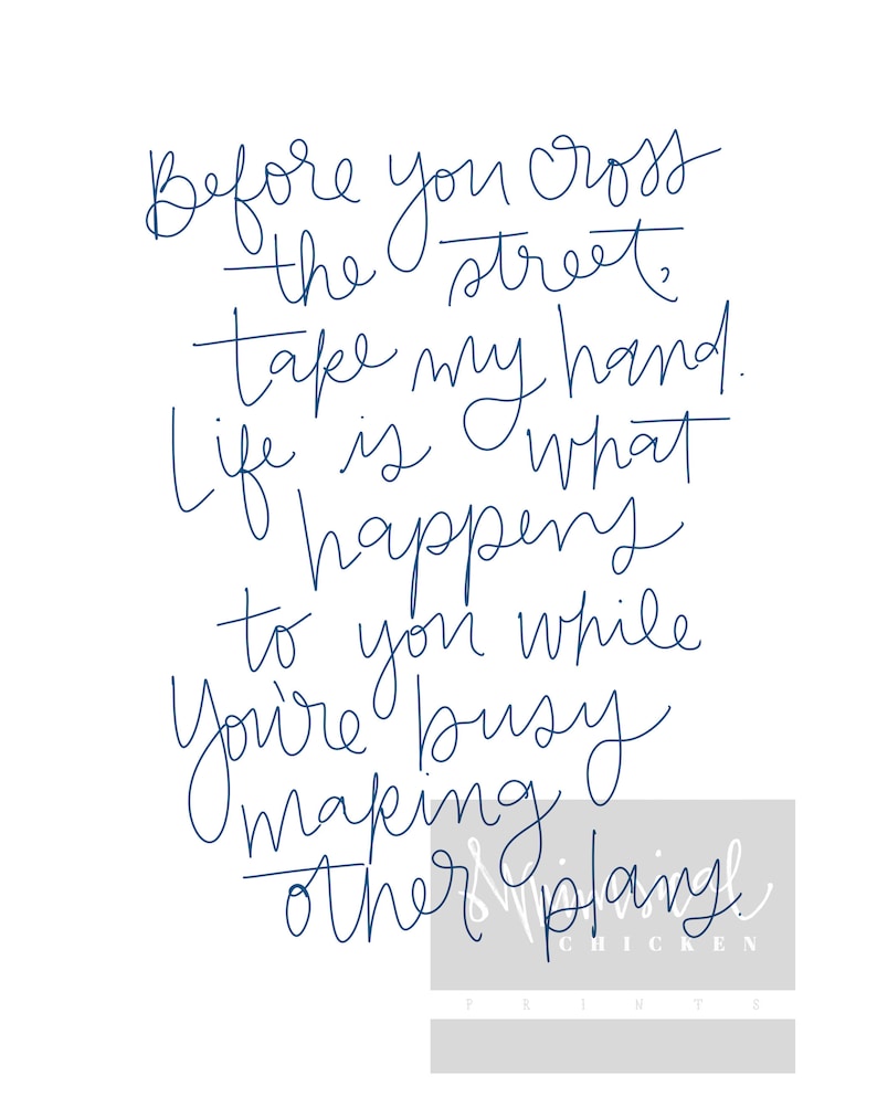 Beautiful Boy John Lennon lyrics Before you cross the Etsy