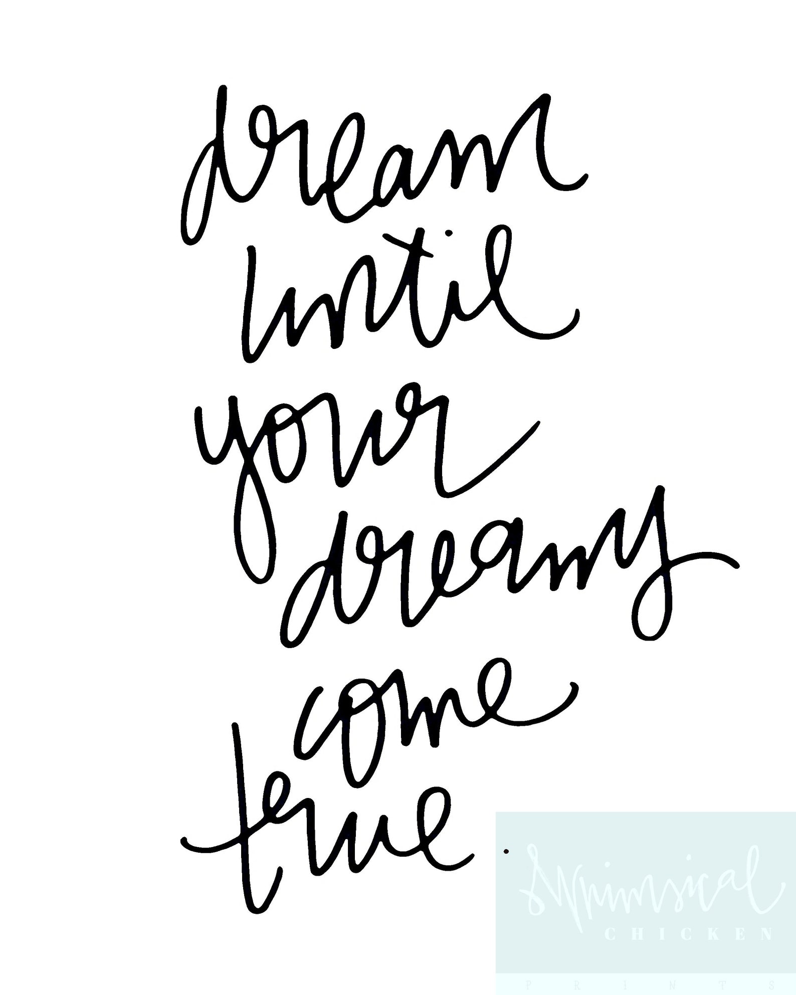 Dream Until Your Dreams Come True Aerosmith Dream on - Etsy