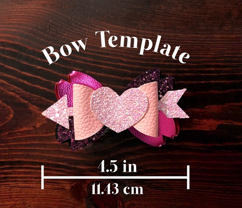 Download Criss Cross Valentine Heart Bow Template:Digital File SVG ...
