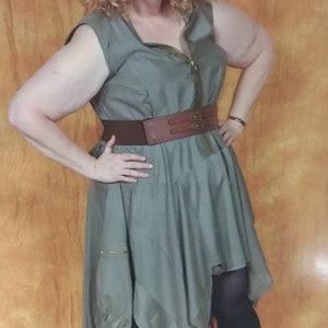 Doctor Who River Song Day of the Moon Plus Size Dress Pattern
