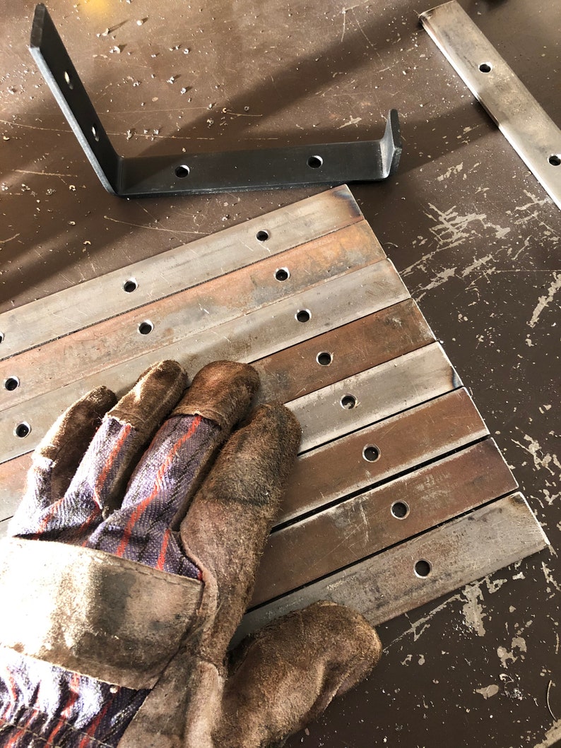 DIY Metal Shelf Brackets Hidden Floating Low Profile Etsy