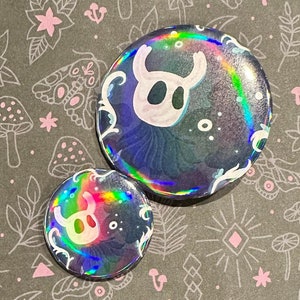 Holographic Hollow Knight Button