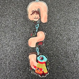 Lisa the Painful Bo and Henry Keychain