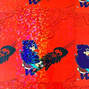 Armstrong Girls Holographic Lisa Print (“8.5 x 11”)