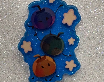 Pin acrílico de Stardew Valley Junimo Stack