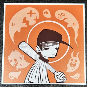 Batter Up Shimmery OFF Print