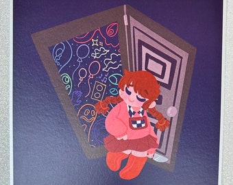 Yume Nikki Shimmery Print
