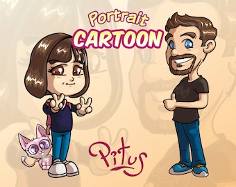 Your personalized cartoon portrait