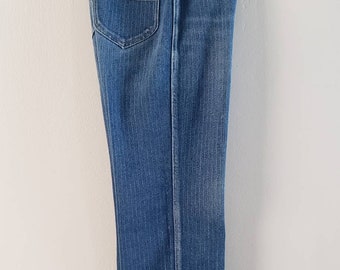 cascade blue jeans elastic waist