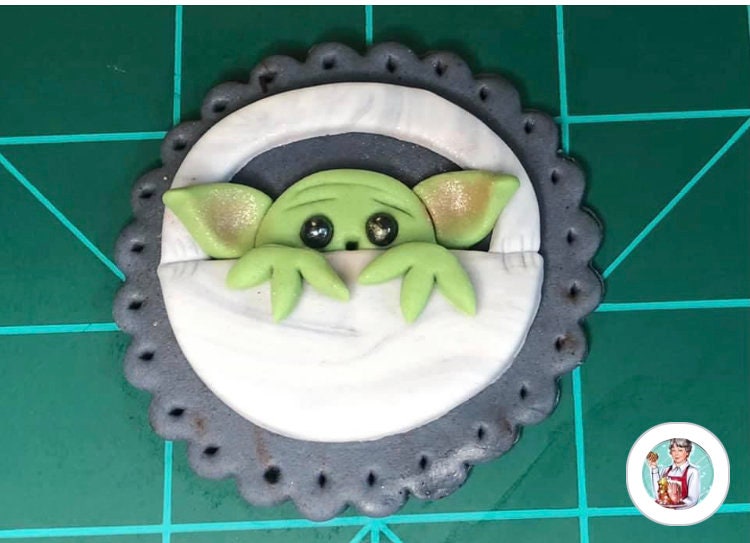 Baby Yoda Cupcake Toppers Etsy