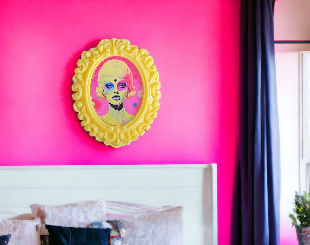 Victorian Modern Glam Dollhouse Miniature Wall Art Fairytale Etsy