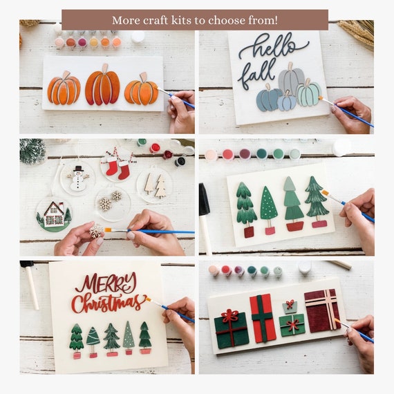 Kits for Adults, Adult DIY Craft Kit, DIY Christmas Craft Kit, Crystal  Lovers Christmas Gift, Holidays Craft Kit, Date Night Craft Kit