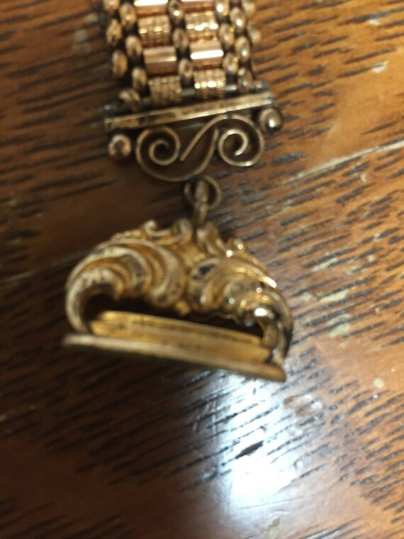 Victorian Watch Fob with Wax Seal - image 3