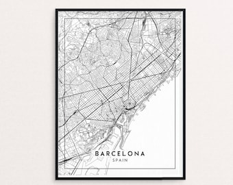 Baltimore City kaart afdrukken, schone eigentijdse poster passen voor Ikea-frame 24 x 34 inch, geschenk kunst voor hem haar, verjaardag gepersonaliseerde reizen