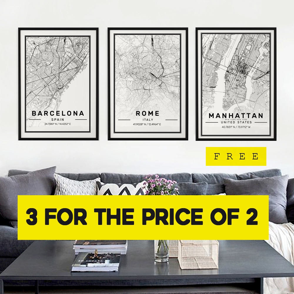 LIVERPOOL CITY MAP POSTER PRINT MODERN CONTEMPORARY CITIES TRAVEL IKEA FRAMES 
