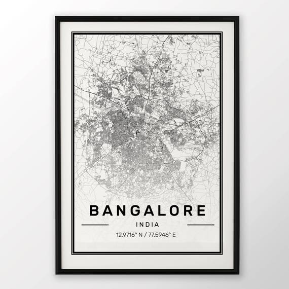 Antiquitaten Kunst Kunstdrucke Chennai City Map Poster Print Modern Contemporary Cities Travel Ikea Frames Meansflow Com