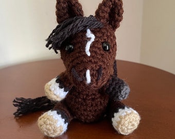 Mini Custom Crochet Horse