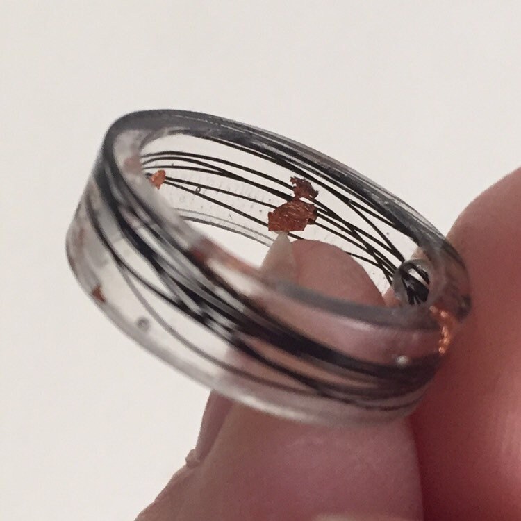 Resin Rings Etsy