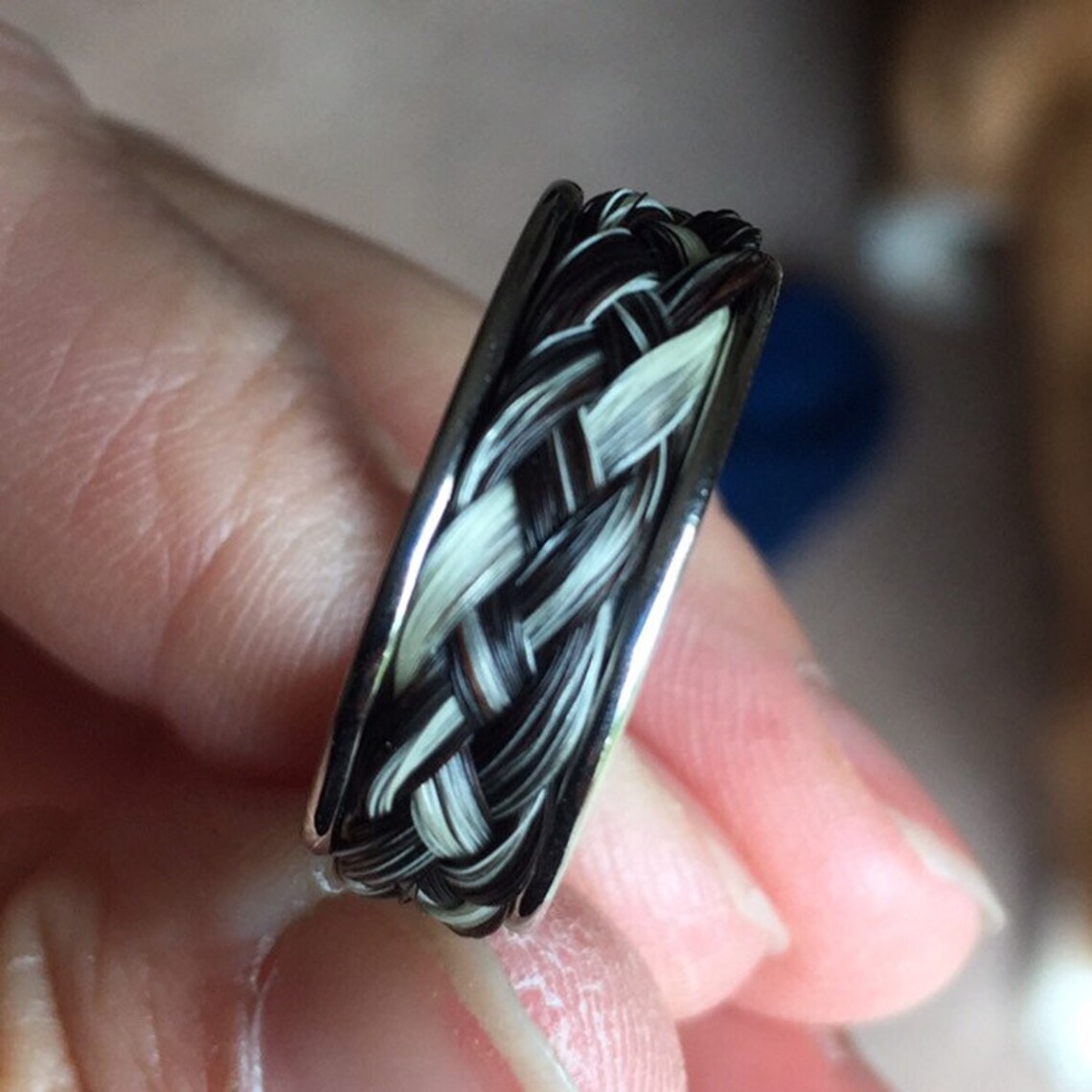 Horse Hair Ring Etsy