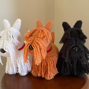 Crochet Scottish Terrier!