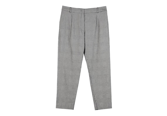 MaxMara / tailored houndstooth pants / cigarette p