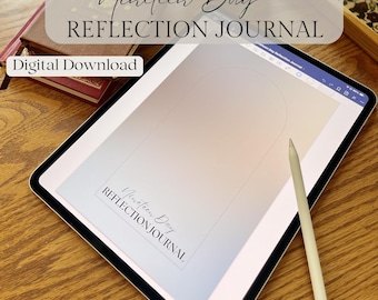 Nineteen Day Reflection Journal, Digital Baha'i Inspired Journal For The Fast,  5 Minute Reflection And Gratitude Journal