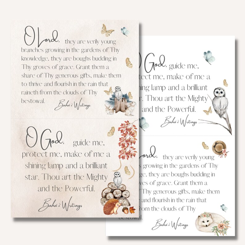 Digital Baha'i Card Quotes for Children, Prayers for Children, Card or ...