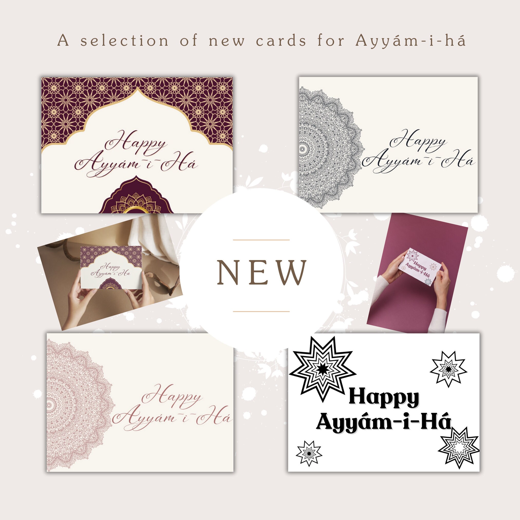 Ayyamiha Cards, Baha'i Card, Baha'i Quote, Ayyam-i-ha Gift, Printable ...