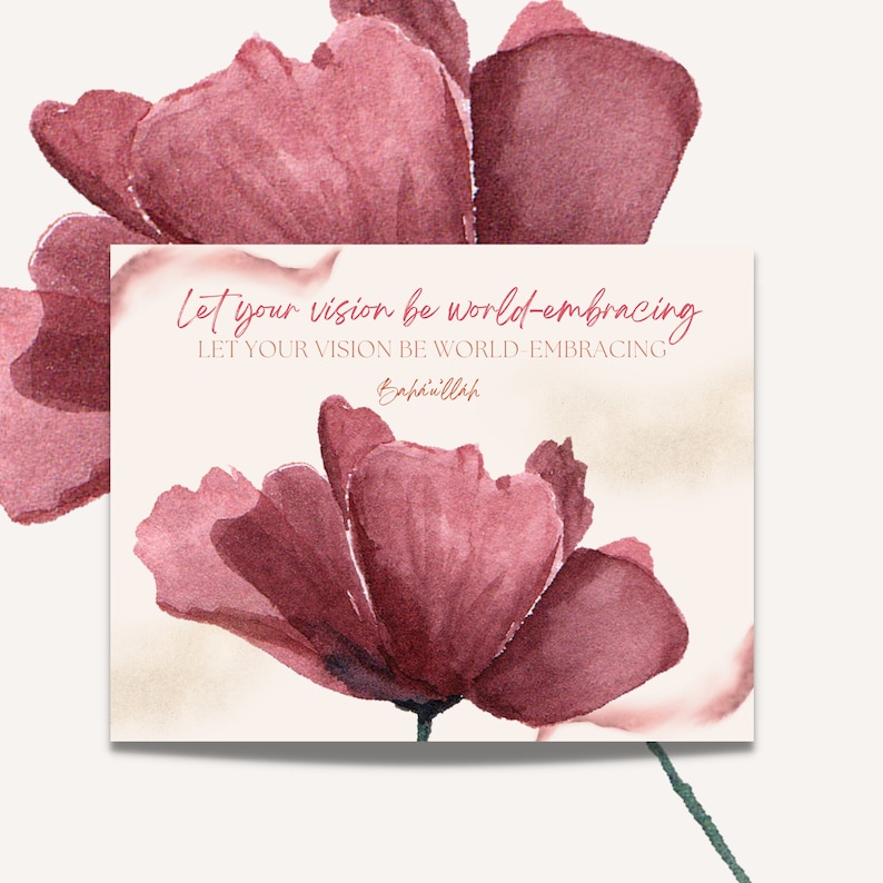 Digital Baha'i Printable Art Quotes, Baha'i Quotes, Baha'i Gifts, Wall ...