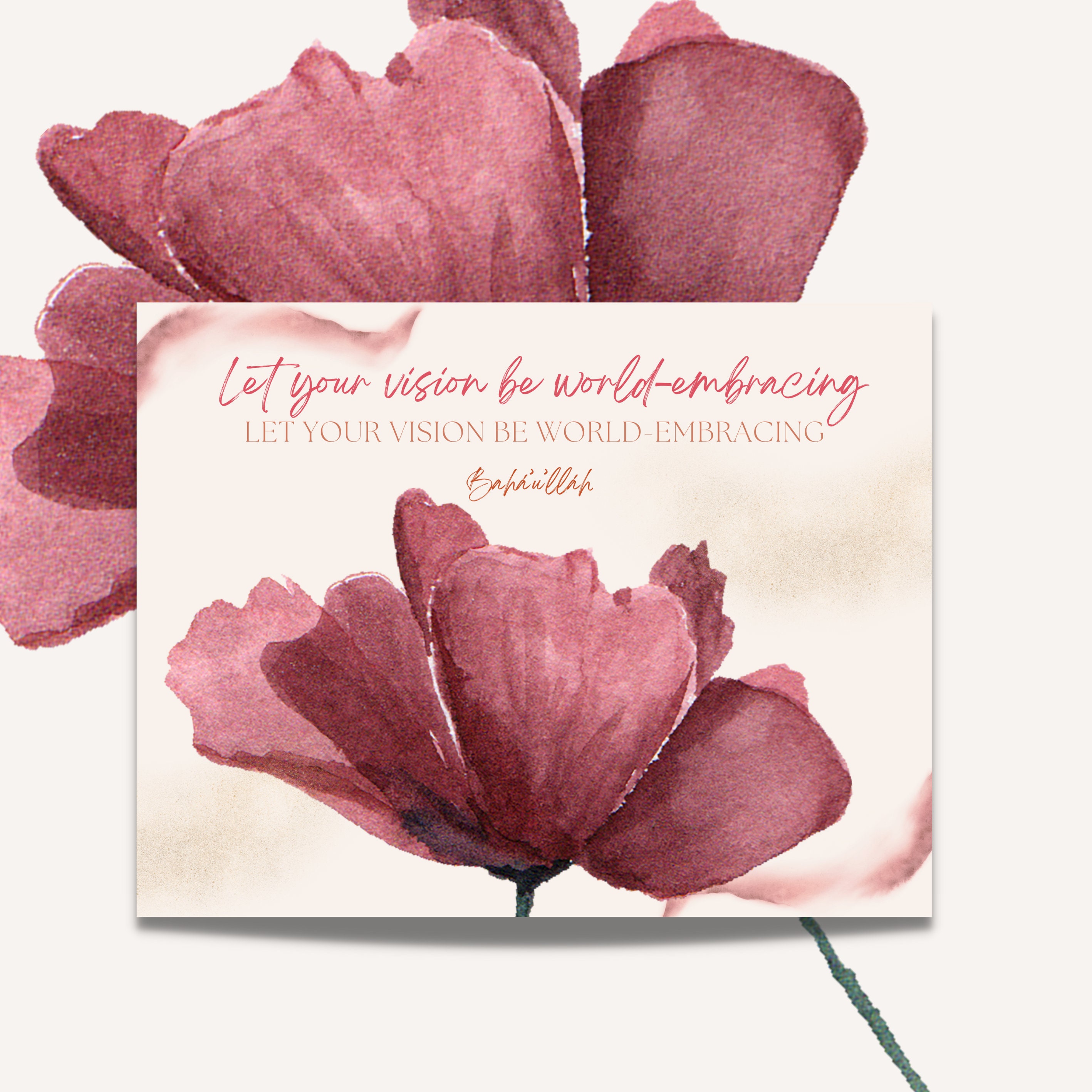 Digital Baha'i Printable Art Quotes, Baha'i Quotes, Baha'i Gifts, Wall ...