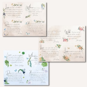 Digital Printable Baha'i Card, Bahai Gift Tag, Baha'i Art, Love Quotes ...