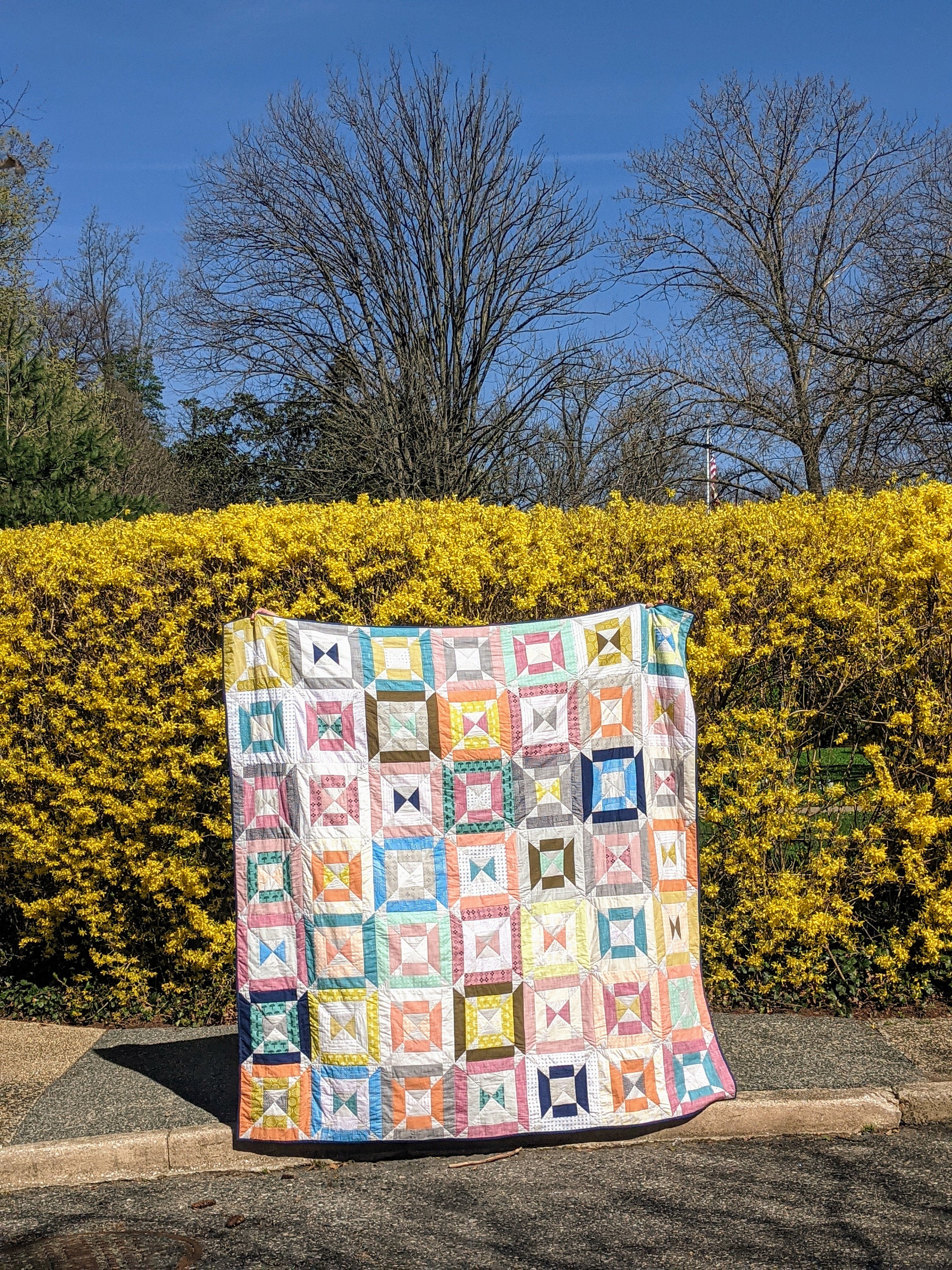 Doorbraak quiltpatroon