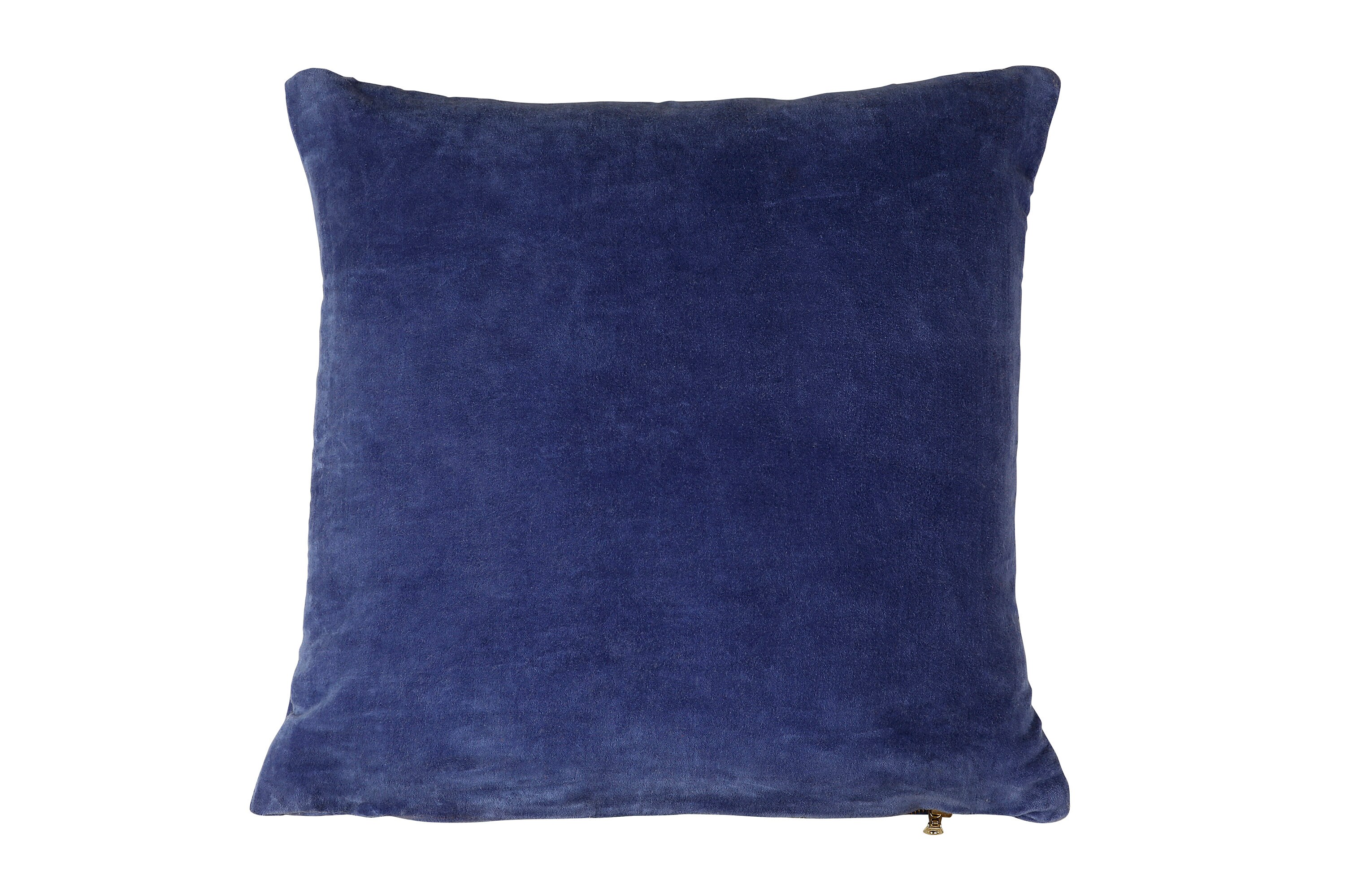 Indigo Velvet Pillow Throw Pillow Indigo Pillows Velvet Etsy