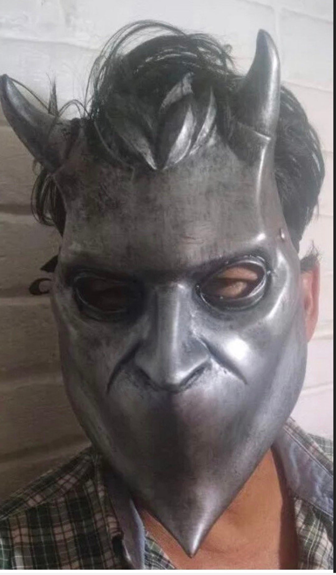Scareborn Gruselmaske Aus Latex – Superrealistisch, Handbemalt Für Halloween