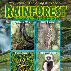 New Creations Coloring Books: RAINFOREST