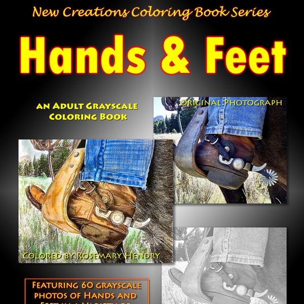 New Creations Coloring Books: HANDS & FEET