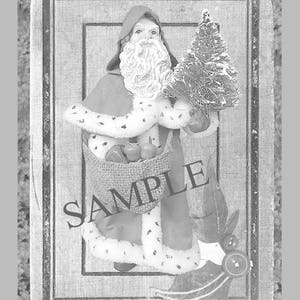 New Creations Coloring Book Series: SANTA image 7