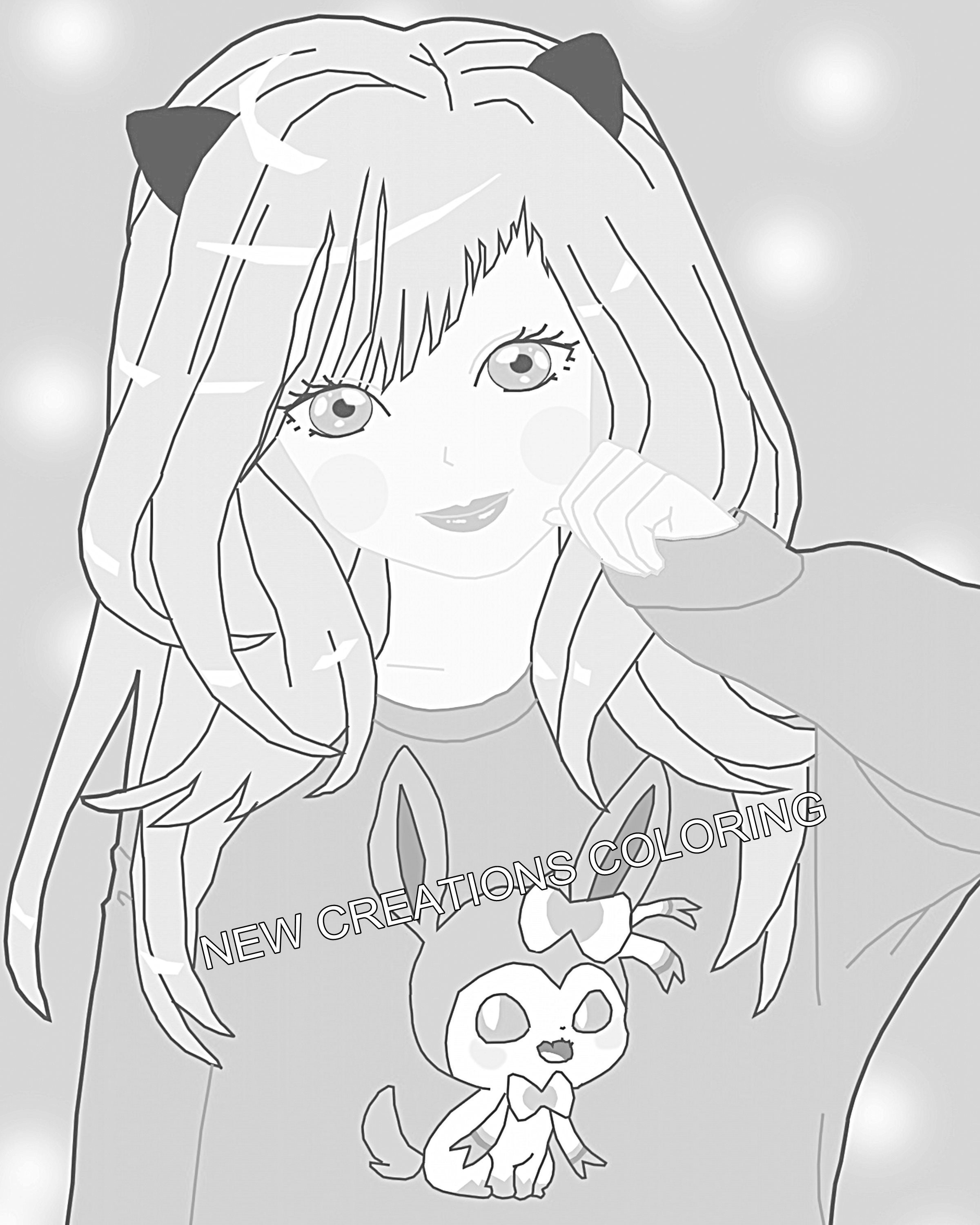 New Creations Coloring Books: ANIME | Etsy Australia