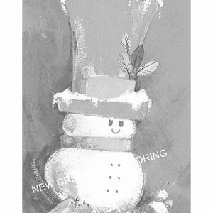 New Creations Coloring Books: VINTAGE SNOWMEN image 4