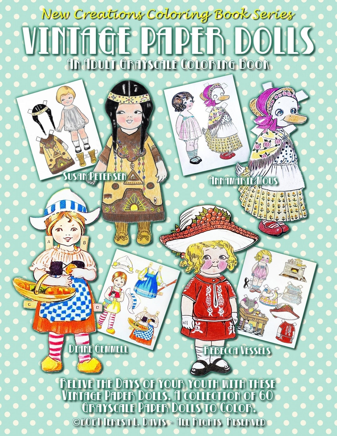 VINTAGE PAPER DOLLS - Etsy