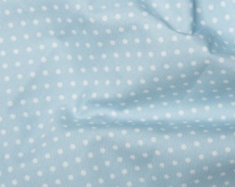 CREAM MULTI Meter//Fat Quarter//FQ//Square Cotton Fabric Cute Retro Polka Dots Spot