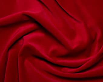 Tessuto in velluto di cotone 100% cotone tinta unita - MEZZO METRO - Imbottiti Cuscini Tende Costumi Vestiti Giacche Abiti Cucito