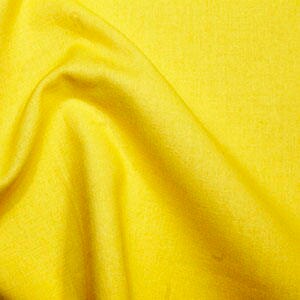 Rose & Hubble 100% True Craft Cotton - Solid Sunshine Yellow - by Fat Quarter