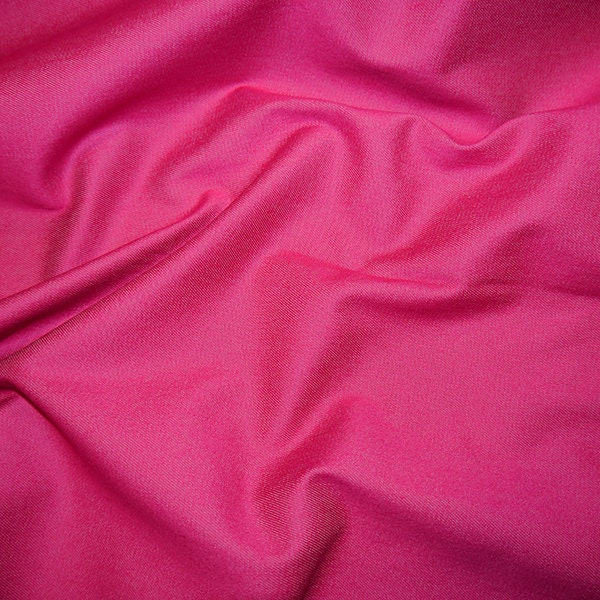 Yarn Dyed Fuchsia Stretch Denim - Un demi-mètre - Jeans/Jupes/Robes/Salopettes Vêtements Tabliers Home Decor Tissu d'excellente qualité