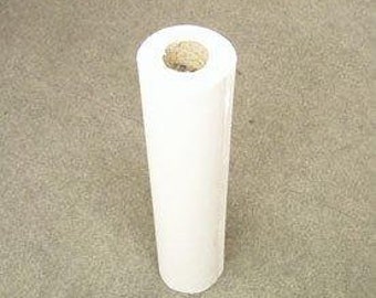 Entretela Peso ligero Fusible Termoadhesivo 75 cm - 1 metro - Para ropa Decoración del hogar Collares Tapetas Blanco