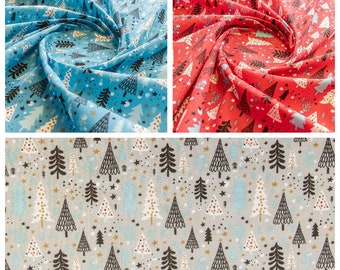 Tessuto Di Cotone Bellissimo Tessuto Natalizio Da 110cm, Tessuto - Foto 3