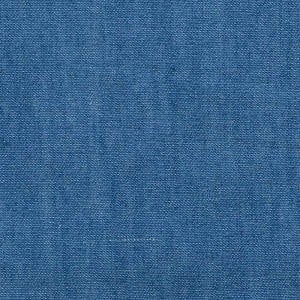 Mittellanger leichter gewaschener blauer Denim-Stoff von Large Fat Quarter