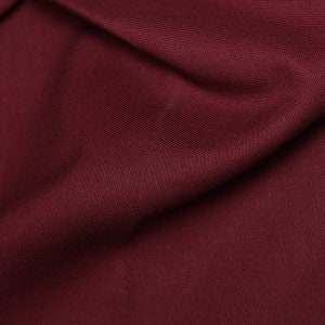 Wine Cotton DRILL Fabric - HALF METRE 60" Fabric - Clothes, Bags, Accessories Uniforms Workwear Durable Furnishings Twill Weave