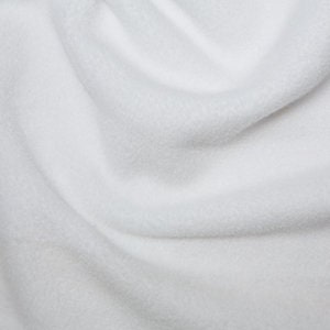 Pure White Supersoft Soft Plain Anti Pil Fleece (Half a metre)for Baby Quilt Toys Nursery Craft Decor Fabric Sewing