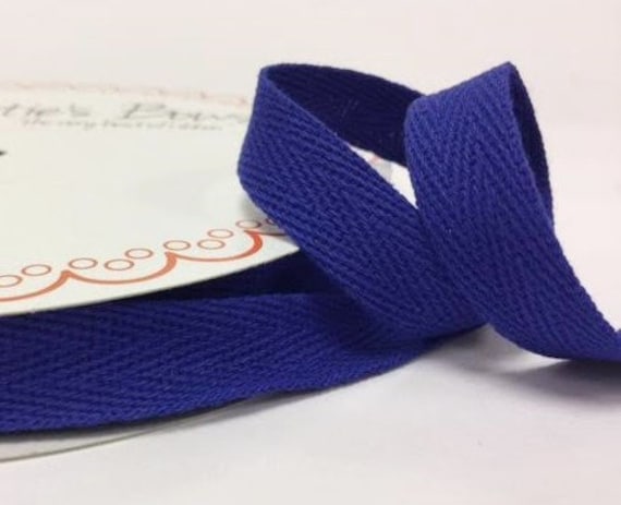 25MM Navy Webbing - PER QUARTER METRE 25MM Navy Webbing - PER QUARTER METRE